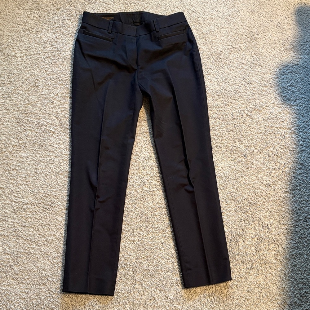 Women Navy Blue Dress Pants